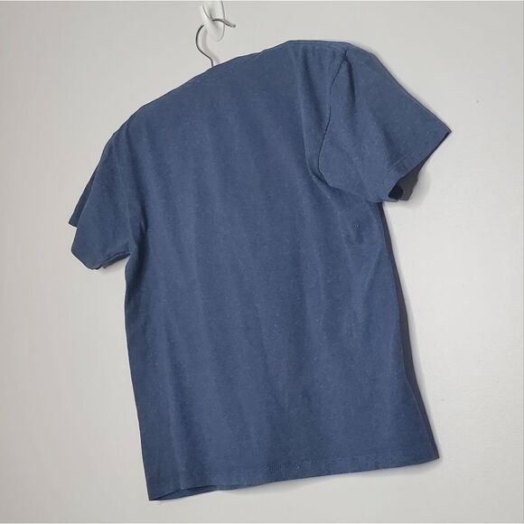 Kids 8/10 T Shirt Star Wars Retro Space Invaders Heathered Blue - Picture 2 of 8